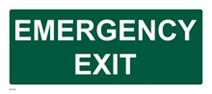 Emergency Exit Sign